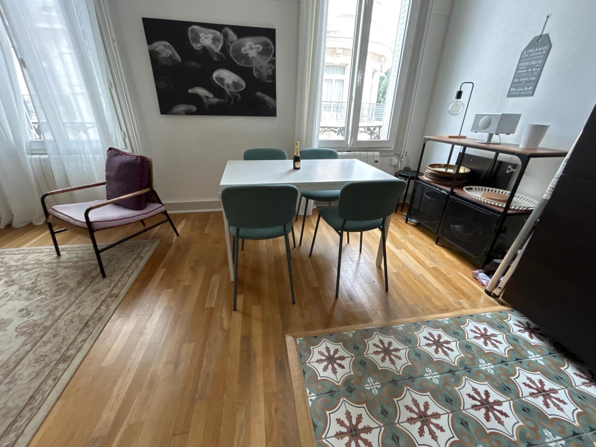 Martroi - Coeur De Ville - 3 Pieces 80 M2 Tv - Internet Haut Debit - Loisirs Et Affaires オルレアン エクステリア 写真